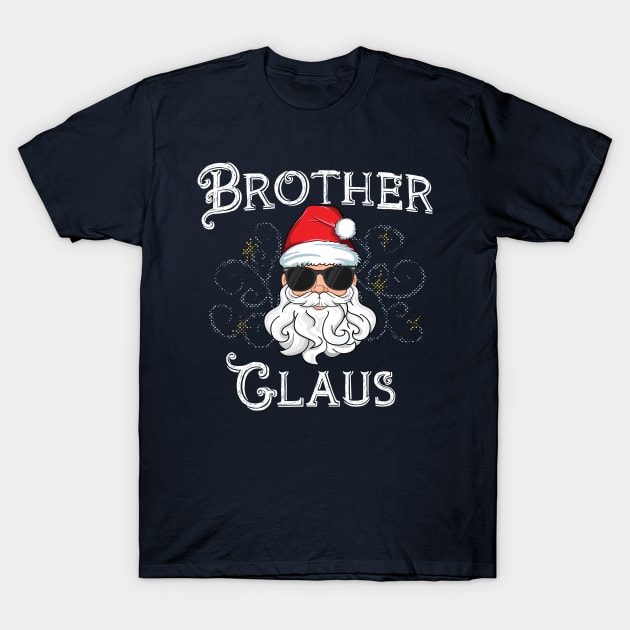 Papa Claus Matching Family Christmas T-Shirt Santa Dad T-Shirt by 14thFloorApparel